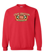 Cb Understand Flag Crewneck Sweatshirt in Red