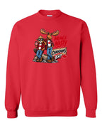 New Mean and Nasty Canadians Crewneck Sweatshirt in Red
