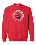 Calm Cool Maritimer Moose Crewneck Sweatshirt - Unisex