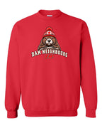Dam Neighbours Full Front Crewneck Sweatshirt