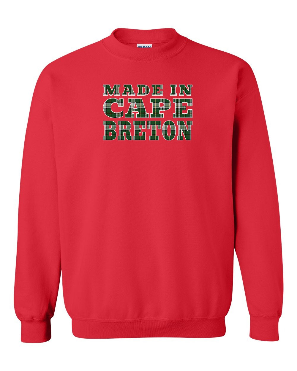 Made In CB Tartan Crewneck Sweatshirt - Unisex