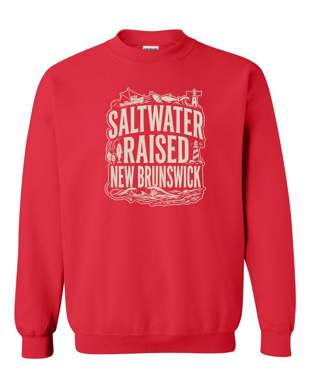 NB Saltwater Raised Folk Crewneck Sweatshirt - Unisex