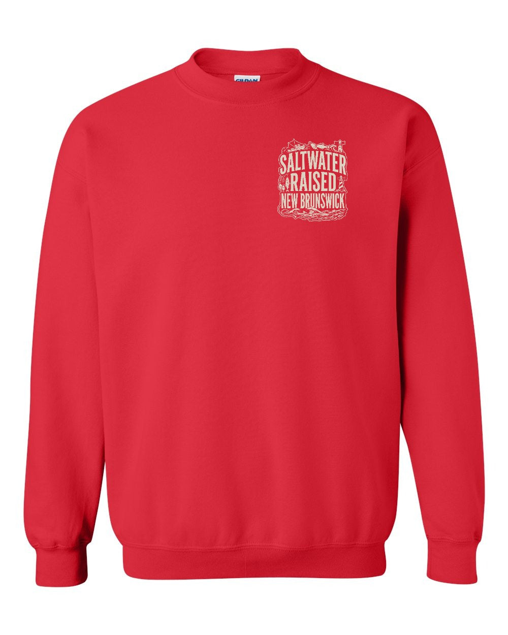 NB Saltwater Raised Folk Left Chest Crewneck Sweatshirt - Unisex