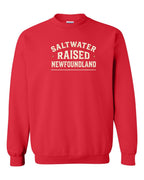 NFLD Saltwater Raised Sign Crewneck Sweatshirt - Unisex
