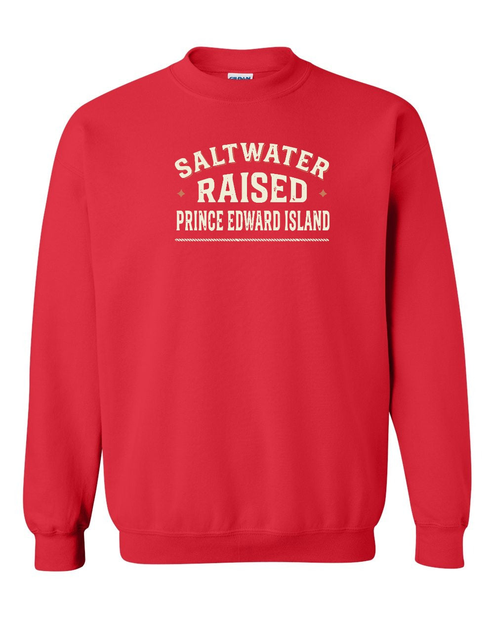 PEI Saltwater Raised Sign Crewneck Sweatshirt - Unisex