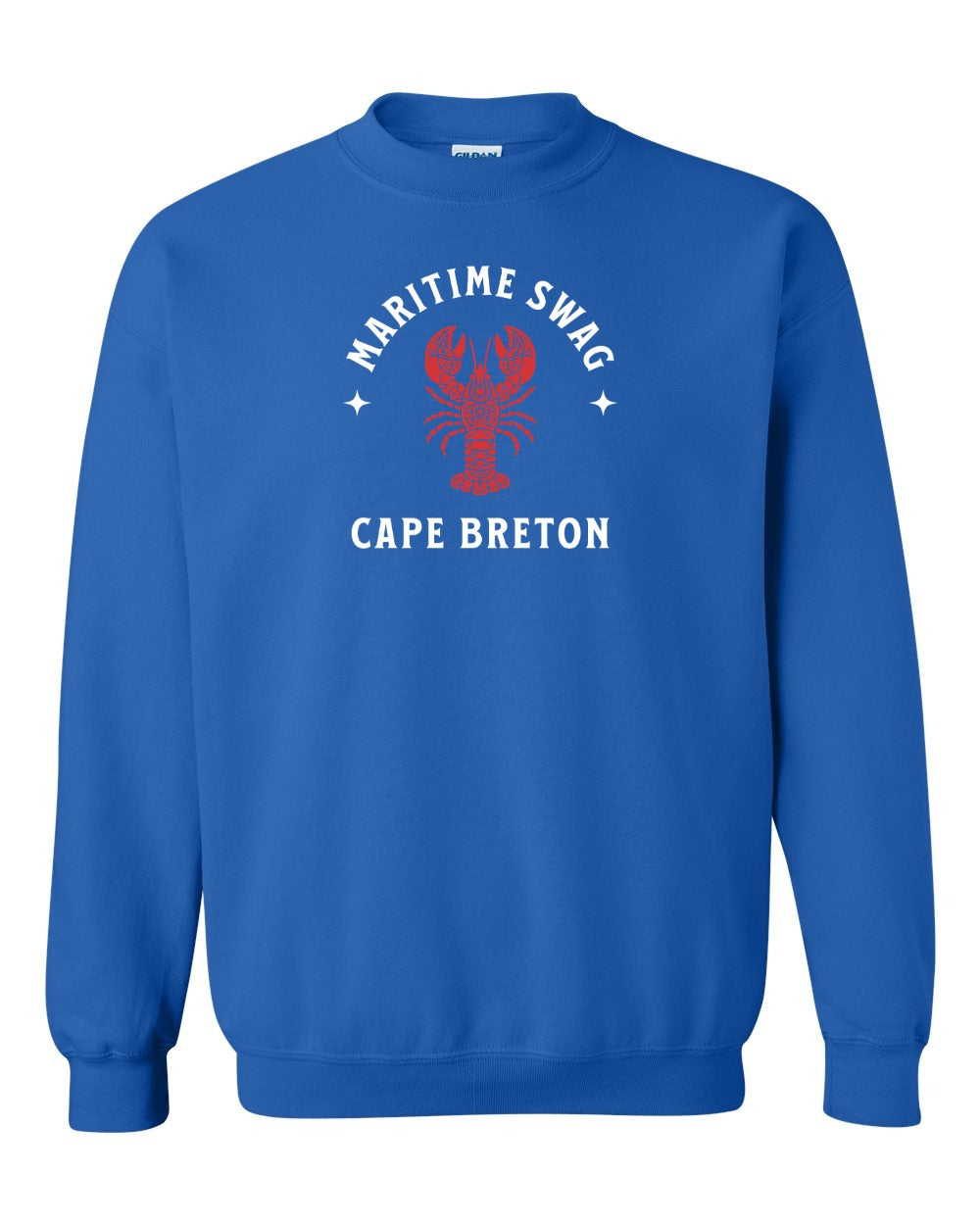 Maritime Swag CB Mandala Red Lobster Crewneck Sweatshirt - Unisex