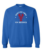 Maritime swag NB mandala red lobster Crewneck Sweatshirt - Unisex