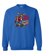 New Mean and Nasty Canadians Crewneck Sweatshirt in Royal
