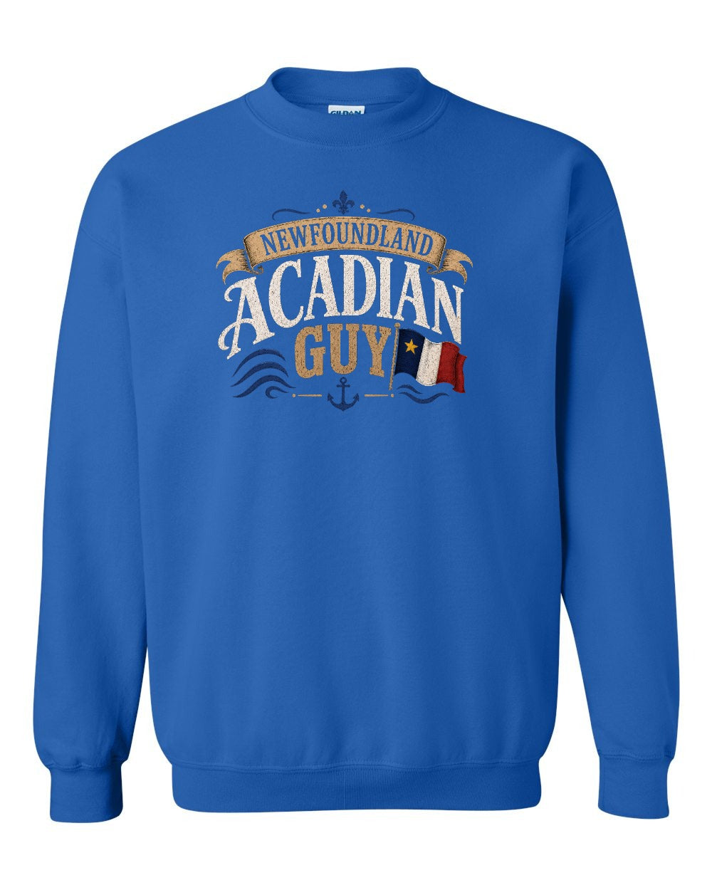 Newfoundland Guy Crewneck Sweatshirt in Royal