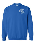 Born & Raised NB Left Chest Crewneck Sweatshirt - Unisex