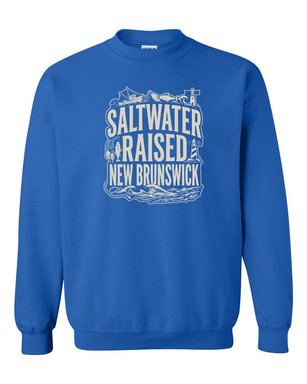 NB Saltwater Raised Folk Crewneck Sweatshirt - Unisex