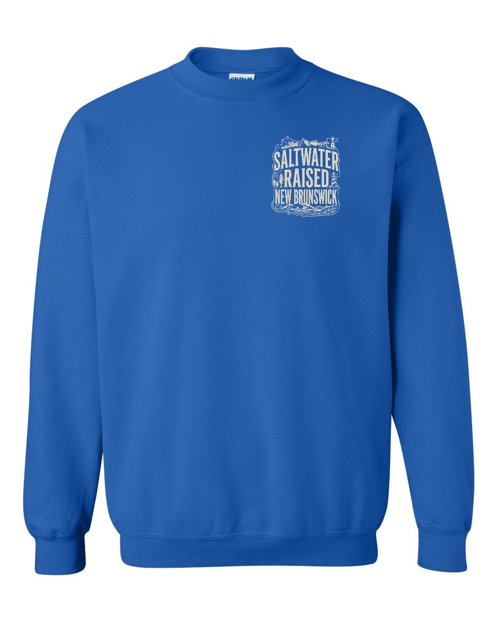 NB Saltwater Raised Folk Left Chest Crewneck Sweatshirt - Unisex