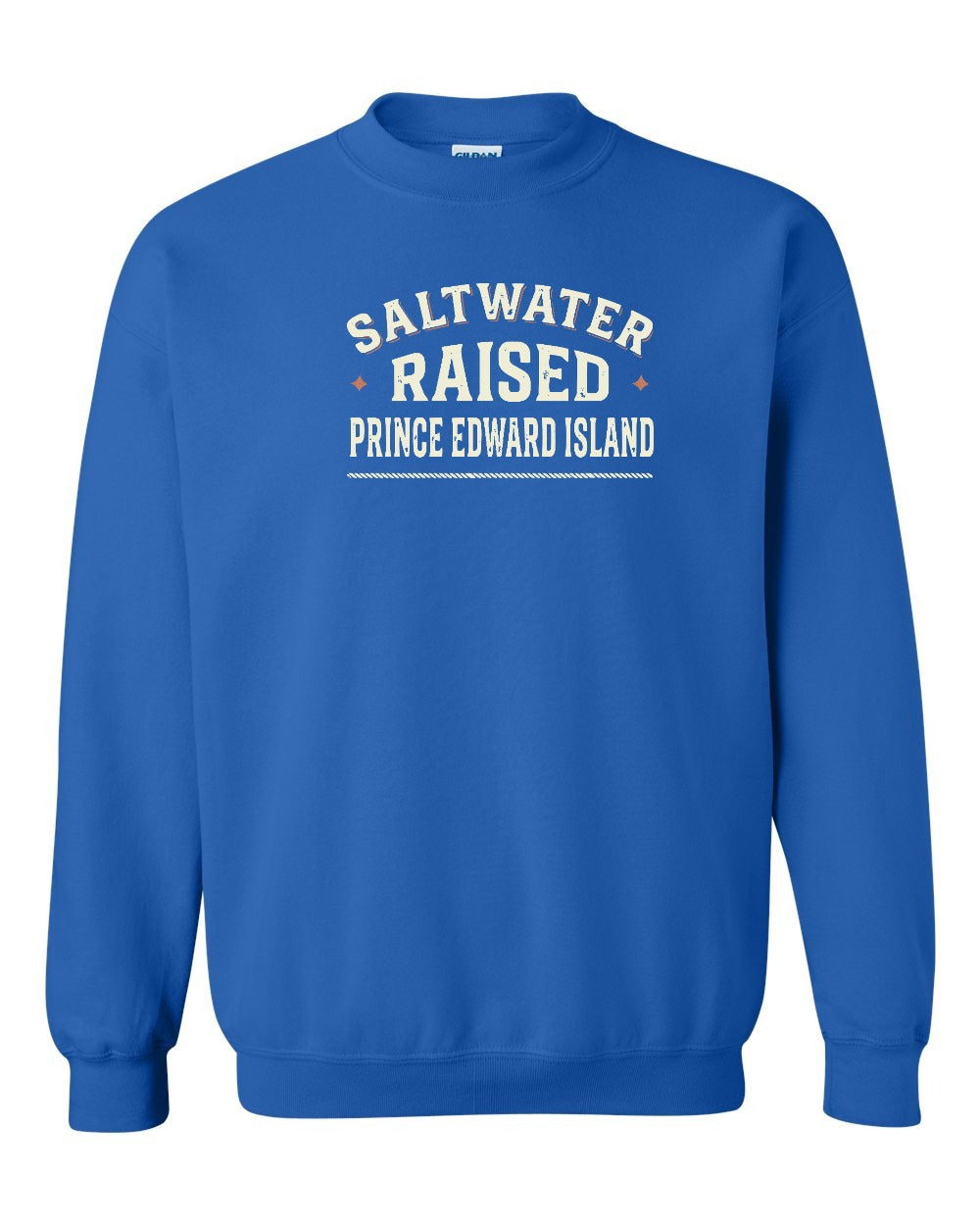 PEI Saltwater Raised Sign Crewneck Sweatshirt - Unisex