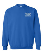 PEI Saltwater Raised Sign Left Chest and Back Crewneck Sweatshirt - Unisex