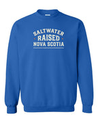 Saltwater Raised NS Sign Crewneck Sweatshirt - Unisex