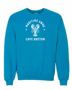Maritime Swag CB Mandala white Lobster Crewneck Sweatshirt - Unisex
