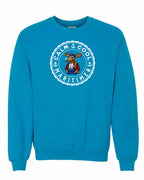 Calm Cool Maritimer Moose Crewneck Sweatshirt - Unisex