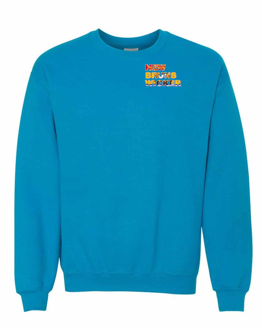 New Bruns Wicker Left Chest Crewneck Sweatshirt - Unisex