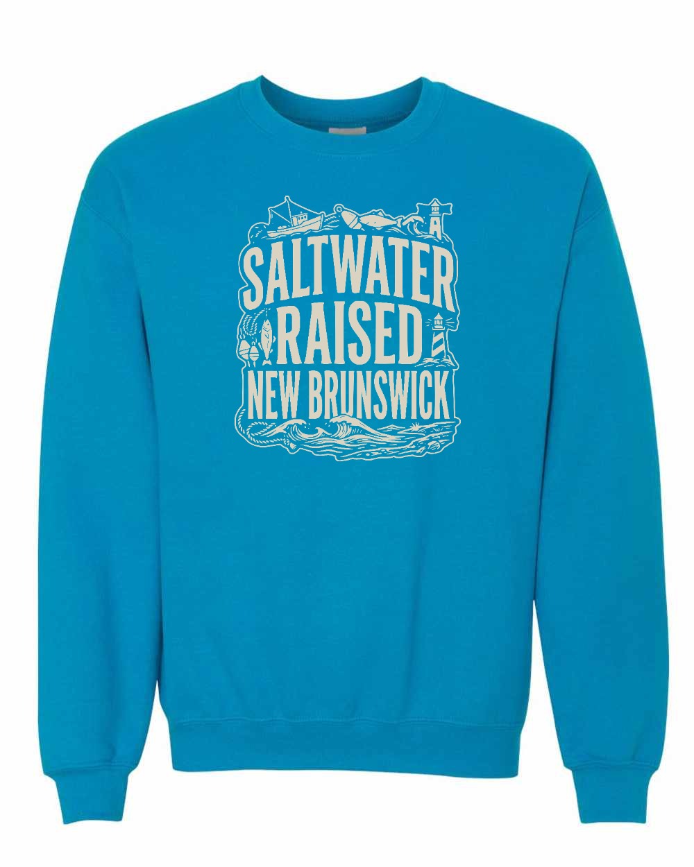 NB Saltwater Raised Folk Crewneck Sweatshirt - Unisex