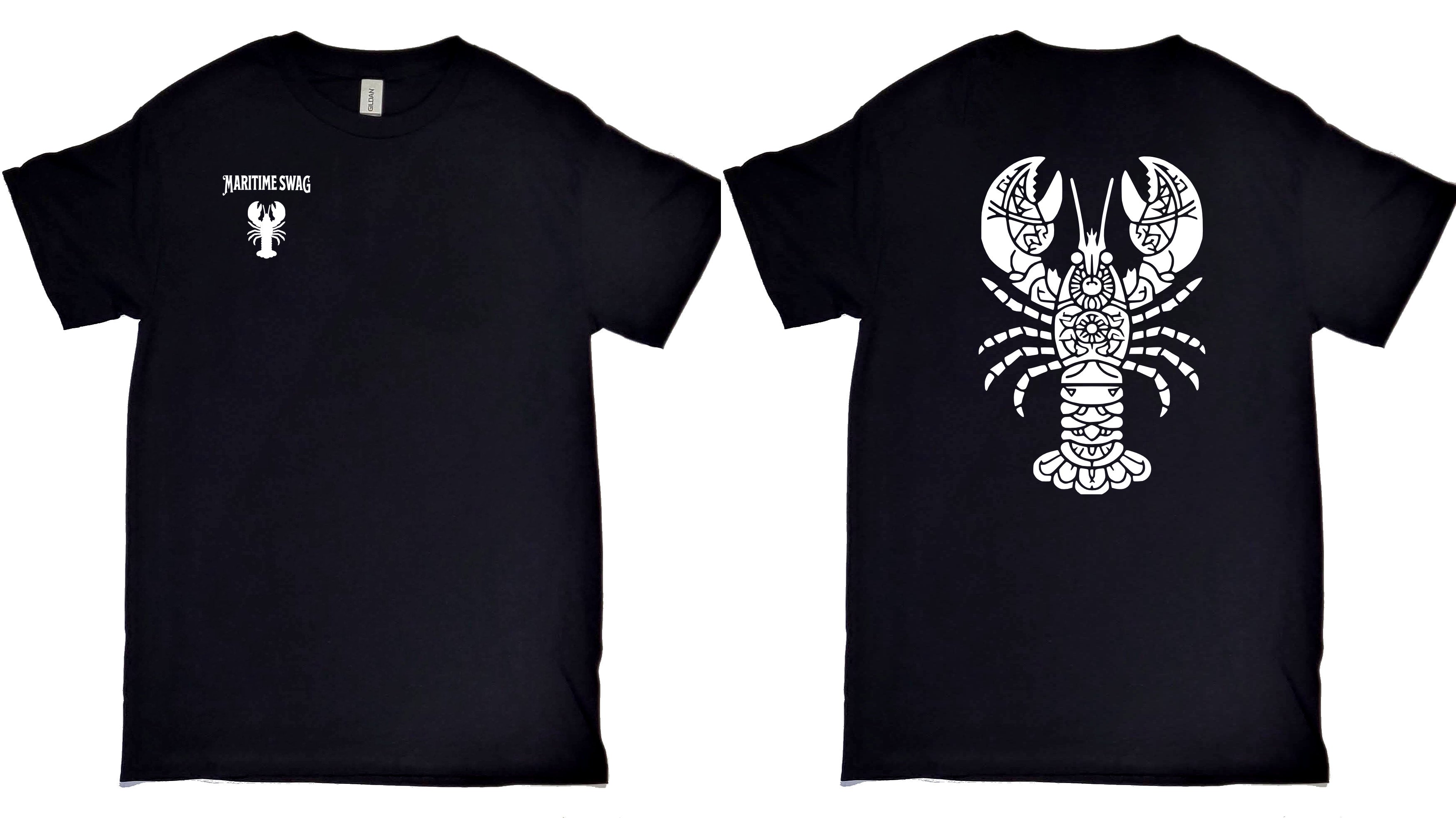 Minimalistic Mandala Lobster Men's Tee