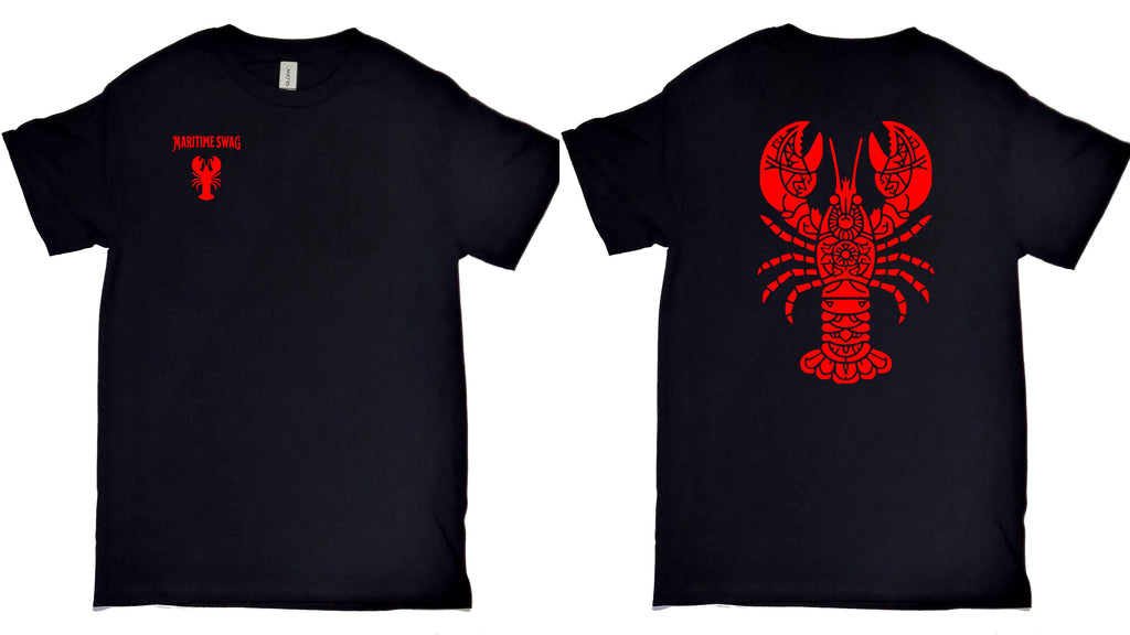 Minimalistic Mandala Lobster Men's Tee