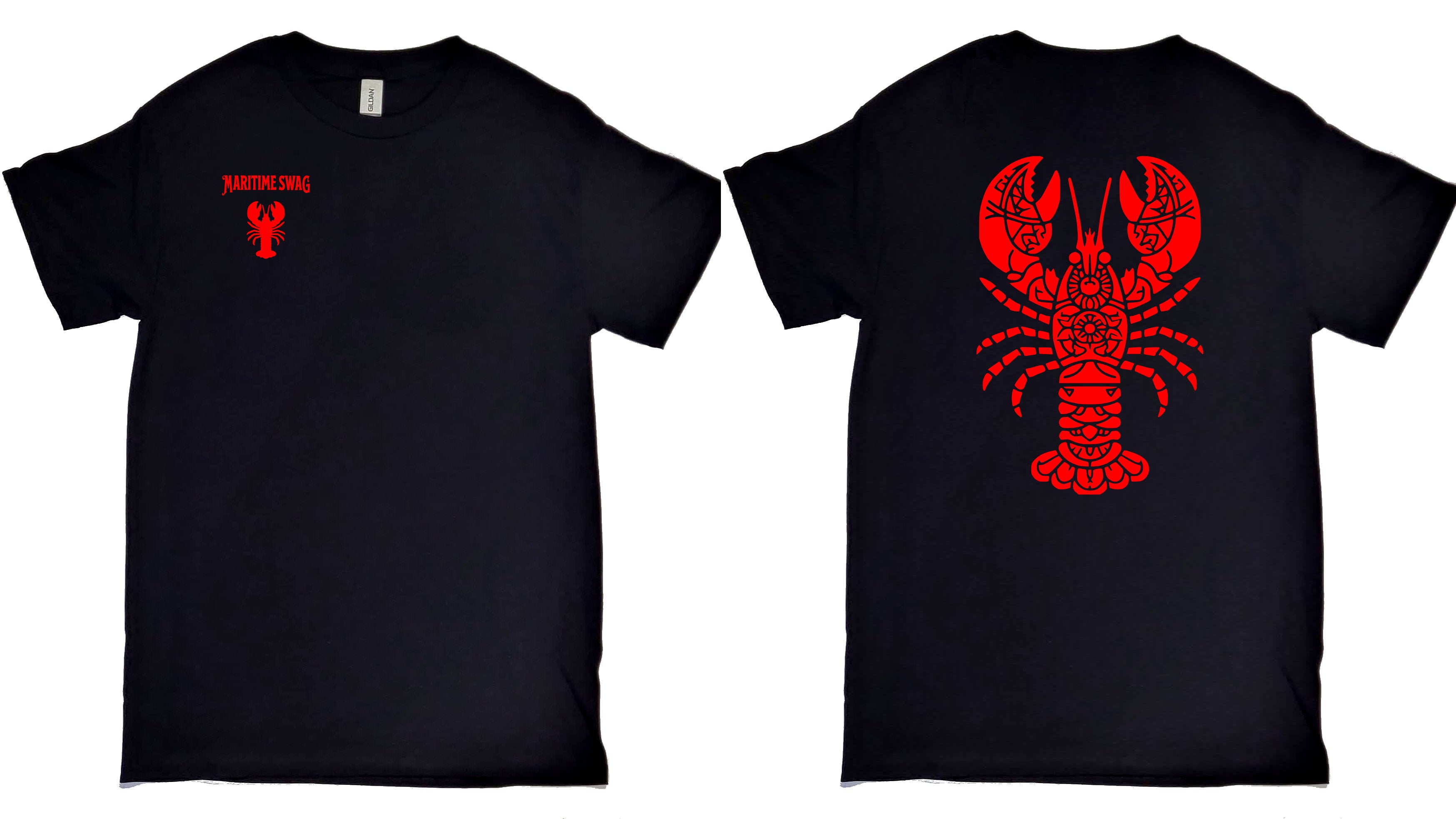 Minimalistic Mandala Lobster Men's Tee