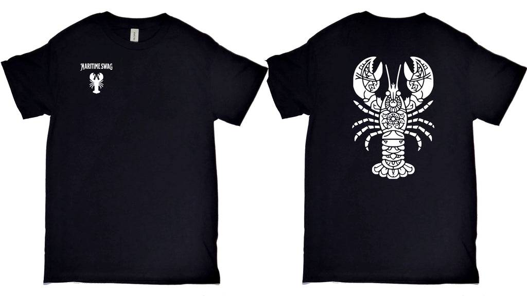 Minimalistic Mandala Lobster Men's Tee