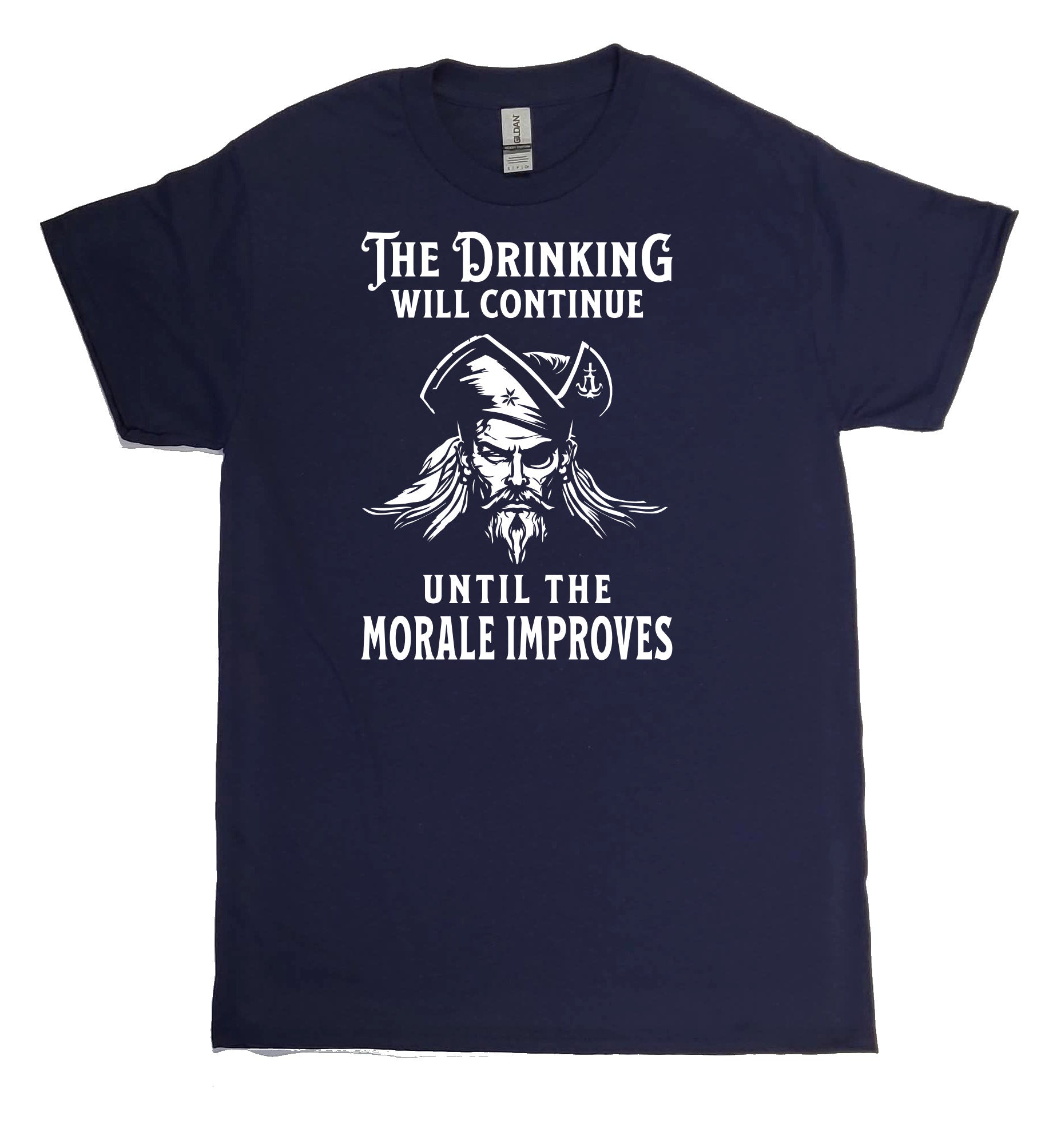 Maritime Swag  Pirate Drinking Morale Improves Men's Tee