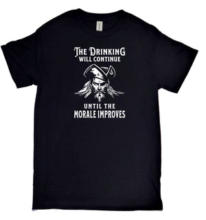 Maritime Swag  Pirate Drinking Morale Improves Men's Tee