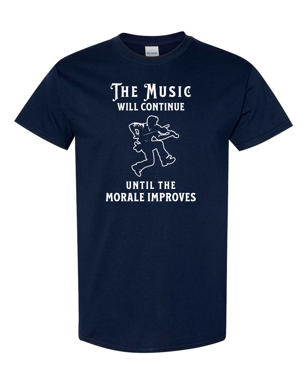 Maritime Swag Fiddle Music will Continue Men's Tee