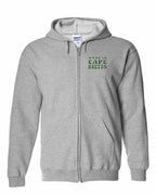 Made In CB Tartan Left Chest Zip Hoodie - Unisex