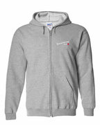 NFLD Mom Left Chest and Back Zip Hoodie - Unisex