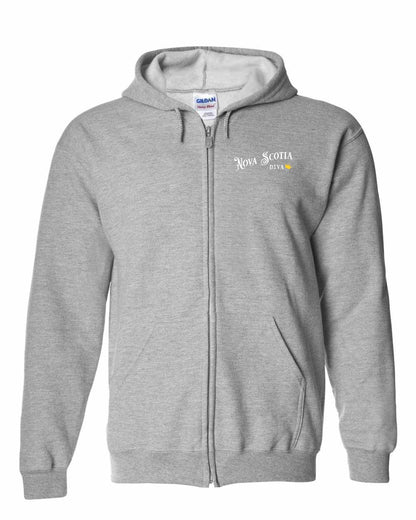 Nova Scotia Diva Left Chest zip-hoodie