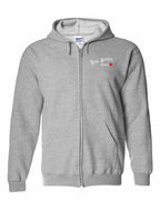 NS Nurse Left Chest Zip Hoodie - Unisex