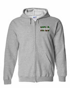 NFLD Saltwater Raised Left Chest Zip Hoodie - Unisex