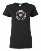 Born and Raised Heart Flag PEI Women's Tee
