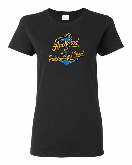Anchored In PEI Full Women's Tee