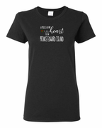 A Piece Of My Heart PEI Tartan Heart Women's Tee