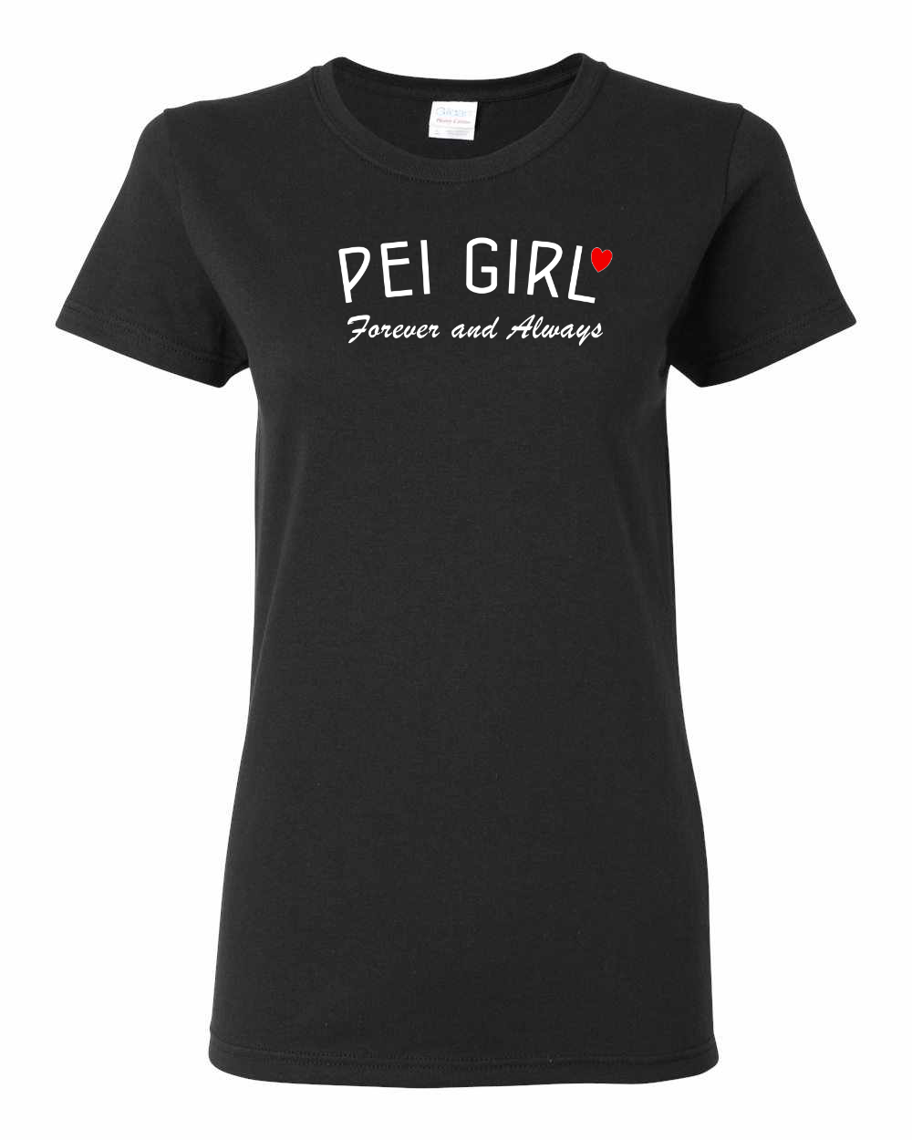 PEI Girl Forever and Always Women's Tee