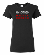 Living In Customized Made In PEI Women's Tee