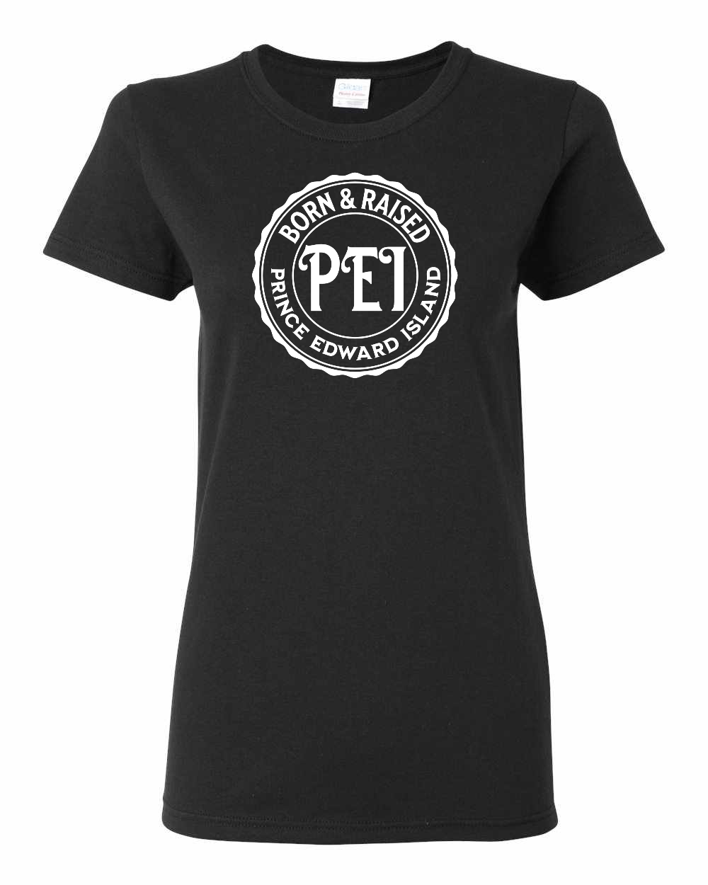 Born And Raised PEI Women's Tee