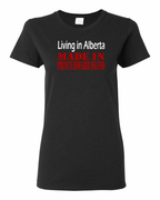 Living In Alberta Made In PEI Women's Tee