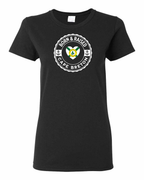 Born and Raised Heart Flag CB Women's Tee