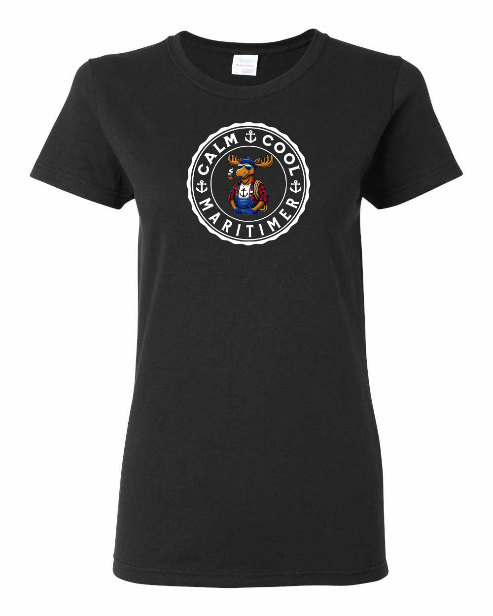 Calm Cool Maritimer Moose Women's Tee
