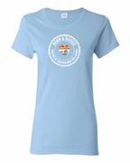 Born and Raised Heart Flag PEI Women's Tee