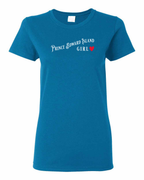 PEI Girl Red Heart Women's Tee