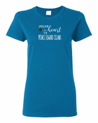 A Piece Of My Heart PEI Tartan Heart Women's Tee