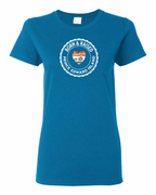 Born and Raised Heart Flag PEI Women's Tee