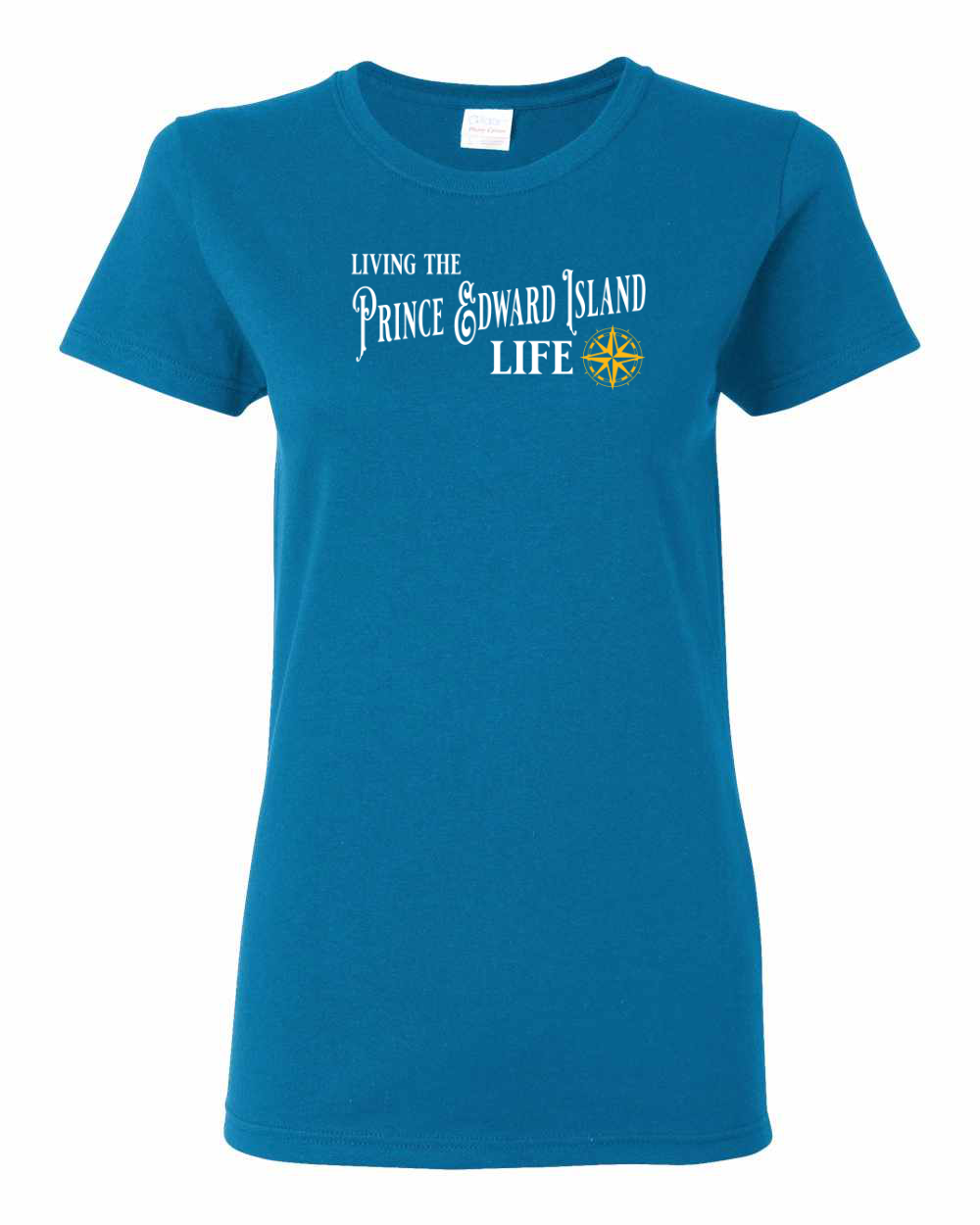 Living the PEI Life Yellow Women's Tee
