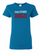 Living In Customized Made In PEI Women's Tee
